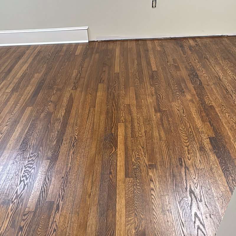 Sand and Refinishing project by Atlanta Flooring Solutions